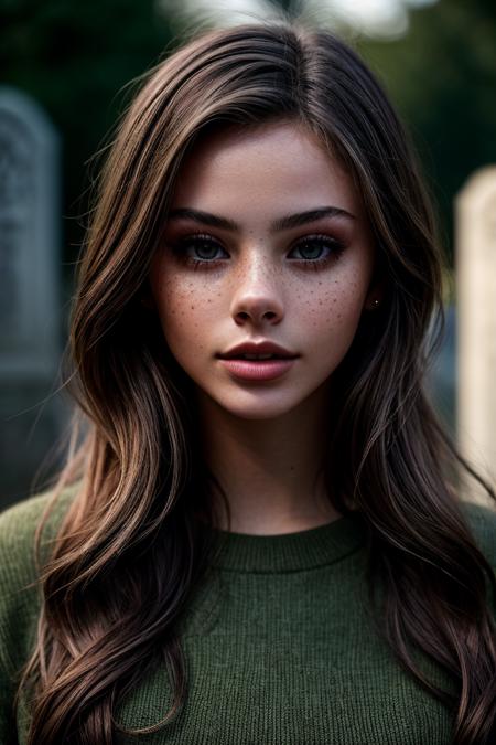 00182-558839944-JernauMix_v2-pruned-photo of beautiful (me1kaw_0.99), a woman with perfect hair, wearing Leaf Green (Pullover, Corduroy Pants_1.1),  (creepy cemeter.png